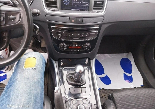 Peugeot 508 cena 23300 przebieg: 320000, rok produkcji 2011 z Baborów małe 46